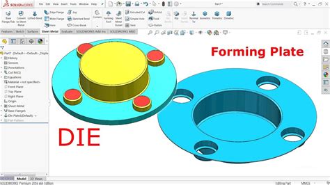 sheet metal forming simulation solidworks|solidworks sheet metal forming.